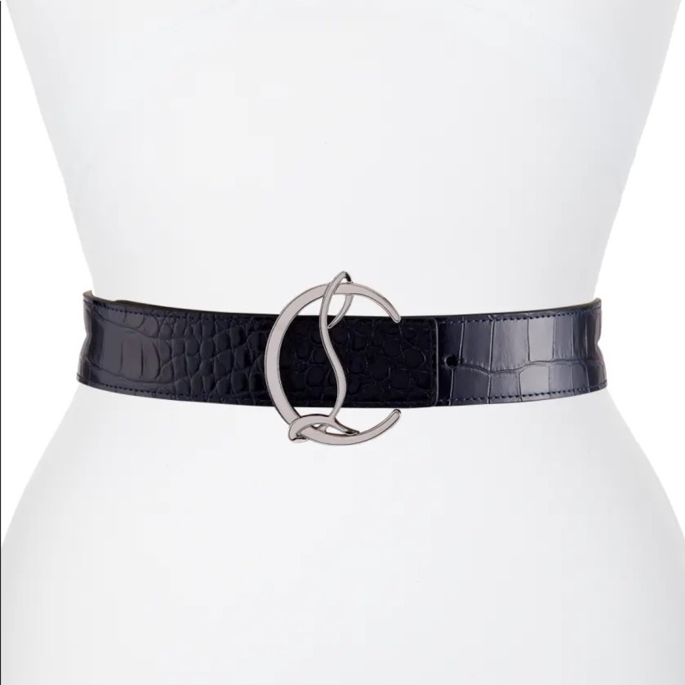 Christian Louboutin Croc Belt